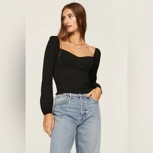 Reformation black reign top